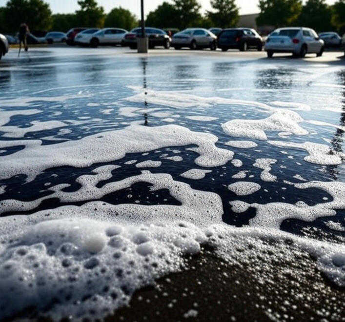 Parking Lot Washing